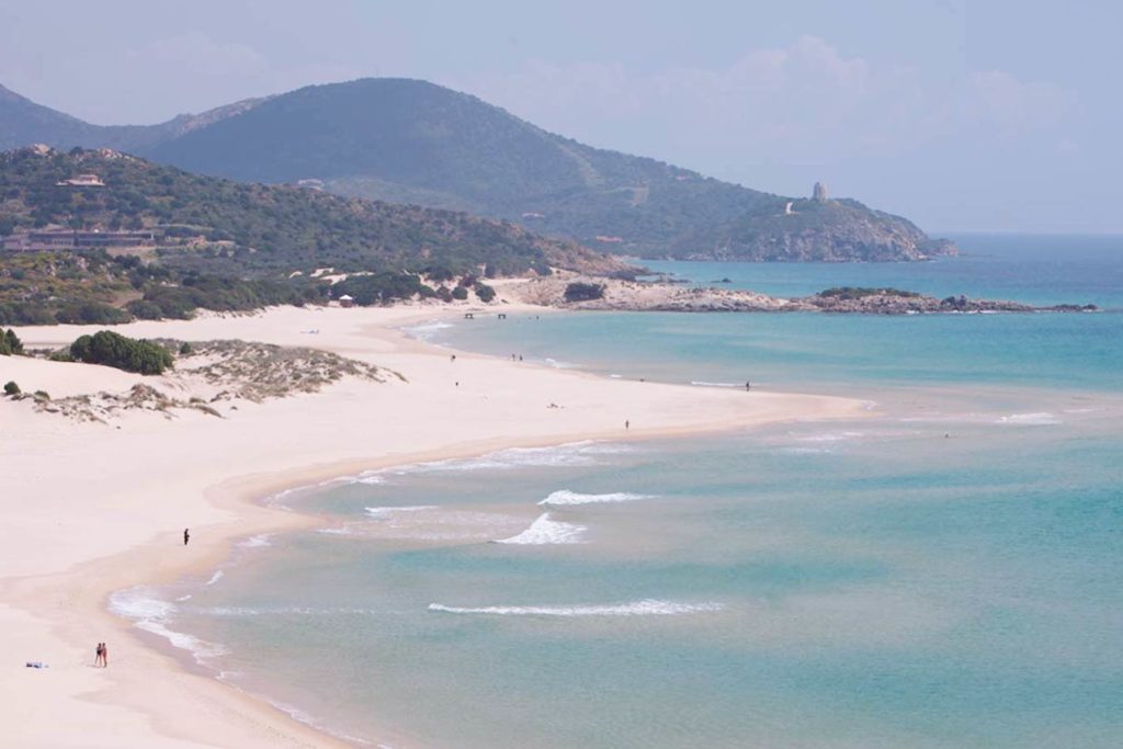 Chia Spiaggia Campana A Domus De Maria